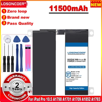 LOSONCOER 11500 мАч для iPad pro 10,5 A1798 A1701 A1709 A1852 A1793 Сменный аккумулятор для планшета