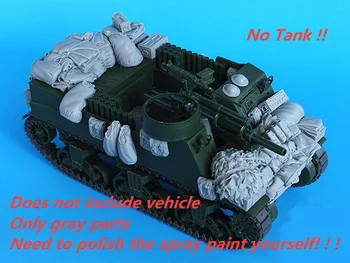 Модификация деталей бронированной машины для литья под давлением в масштабе 1:35 Не включает неокрашенную модель танка