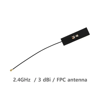 5 шт./лот WiFi Антенна 2,4 ГГц Гибкая антенна с высоким коэффициентом усиления 3dBi Гибкая антенна TX2400-FPC-5015 Всенаправленная Антенна