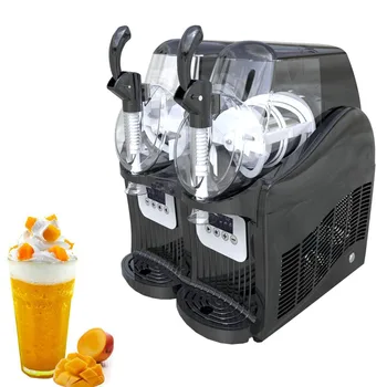 Коммерческий слякотный льдогенератор/Диспенсер для напитков, соков, холодного мороженого/Машина для приготовления льда