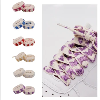 Шнурки Эластичные Шнурки Шнурки для обуви Сердечки Шнурки для обуви Love Heart Шнурки для женщин Спортивные шнурки для обуви
