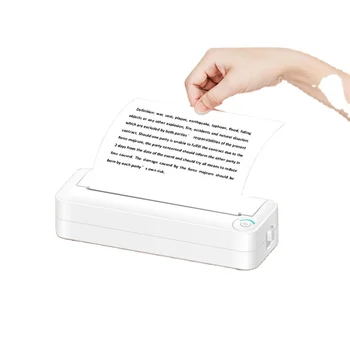 Портативный принтер формата А4 для печати документов PDF беспроводной термопринтер формата А4 с емкостью USB BT