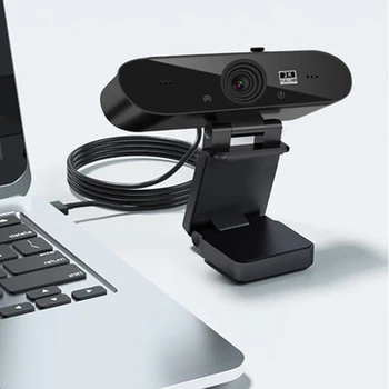 Новая веб-камера 2K HD 30 кадров в секунду Full HD с фиксированным фокусом Веб-камера с цифровым микрофоном 8m XP/Win system-бесплатная USB-веб-камера для ПК