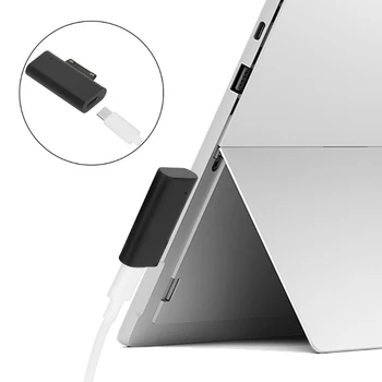 USB Type C PD, кабель-адаптер для зарядки Microsoft-Surface Pro 3 4 5 6 7, конвертер для ноутбуков, планшетов, Магнитные адаптеры