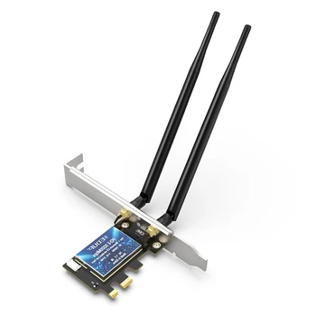 Беспроводная сетевая карта с интерфейсом PCI-E WIFI 6 игровых профессиональных настольных беспроводных сетевых карт AX200 Bluetooth 5.0