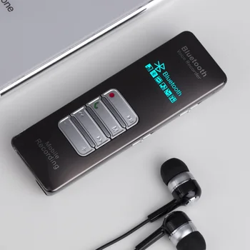 Аудиомагнитофон MP3 с Bluetooth для записи звонков по мобильному телефону, голосовая активация, запись пароля, подлинная продажа