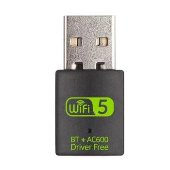 600M USB Wifi Адаптер BT + AC600 WLAN Ключ Двухдиапазонный 2,4 /5,8 G Беспроводной Сетевой карты WI-Fi Драйвер Бесплатно