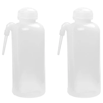 Пластиковая бутылка для мытья объемом 2X500 мл, бутылка для выжимания