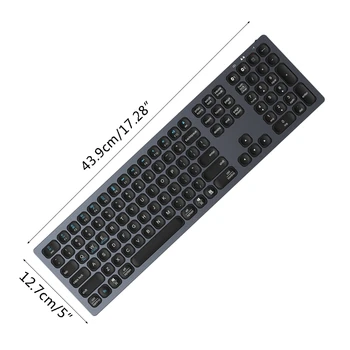 Беспроводная Bluetooth-совместимая 2-цветная клавиатура P9YE со встроенным аккумулятором для подзарядки