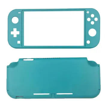 Сменная Комплектная рамка корпуса, Передняя Задняя Верхняя Нижняя крышка, Лицевая панель для Nintendo Switch Lite - Бирюзовый
