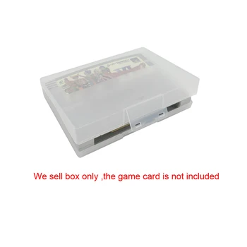 коробка для хранения 100шт защитная прозрачная крышка коробки для игровой карты SNES EU/JP ВЕРСИИ