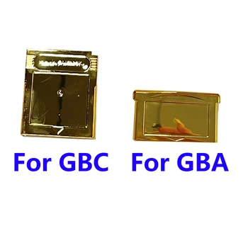 100шт Позолоченный Корпус Для GameBoy Color GBC Для Game Boy Advance GBA GB Корпус Картриджа для игровых Карт Пластиковая Крышка Корпуса