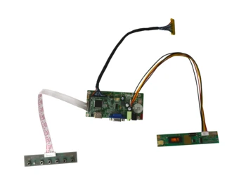 Бесплатная Доставка 58C VGA LVDS Комплект платы ЖК-контроллера Для 18,4-дюймового светодиодного экрана N184H4-L01 1920x1080, совместимого с HDMI