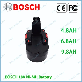 Аккумулятор для замены Bosch 18V 6.8Ah Ni-MH для BoschBAT025 BAT026 BAT160 2607335277 2607335535 2607335735 PSR18 VE-2 GSR18 VE-2