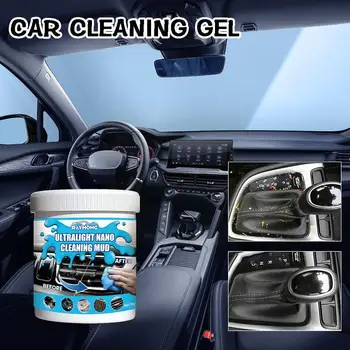Гель для чистки автомобиля для дома, клавиатуры ноутбука, вентиляционных отверстий для удаления грязи, удаления пыли, Инструментов для чистки автомобилей R8y6