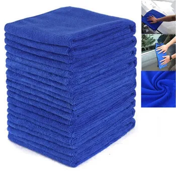 Высококачественное полотенце из микрофибры для автомойки, ткань для сушки автомобиля, ткань для подшивания деталей для ухода за автомобилем, полотенце для стирки 30X30 см