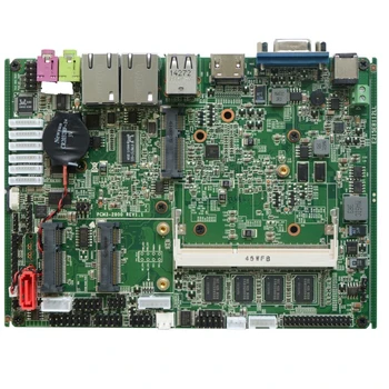 Безвентиляторный дизайн N2800, поддержка процессора Intel Atom, промышленная материнская плата VGA/LVDS