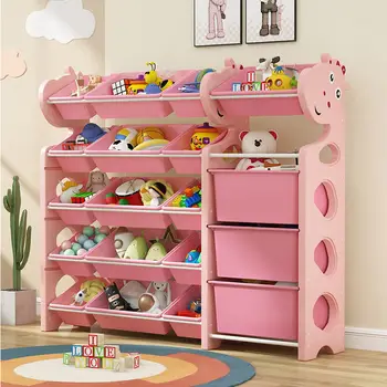 Пластиковая детская мебель в форме жирафа, Игрушки для хранения, Книжная полка, Детские шкафы, Органайзер для одежды