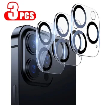 3ШТ Защитное Стекло Объектива камеры для iPhone 14 13 12 11 Pro Max Защитное Стекло объектива На Пленке iPhone 12 13 Mini 14Plus 14Pro Max