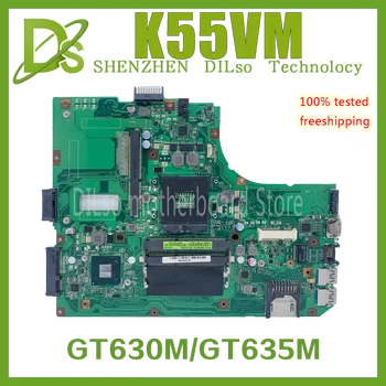 KEFU K55VM Материнская плата Для ASUS K55VM K55V K55 K55VJ Материнская плата ноутбука K55VM PGA 989 GT630M/GT635M 2 ГБ REV 2,2 100% Полностью протестирована