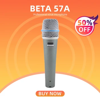 Высококачественный Beta57a Микрофон для записи выступлений Beta57 Микрофон для вокального динамического инструмента Beta 57a для Shure